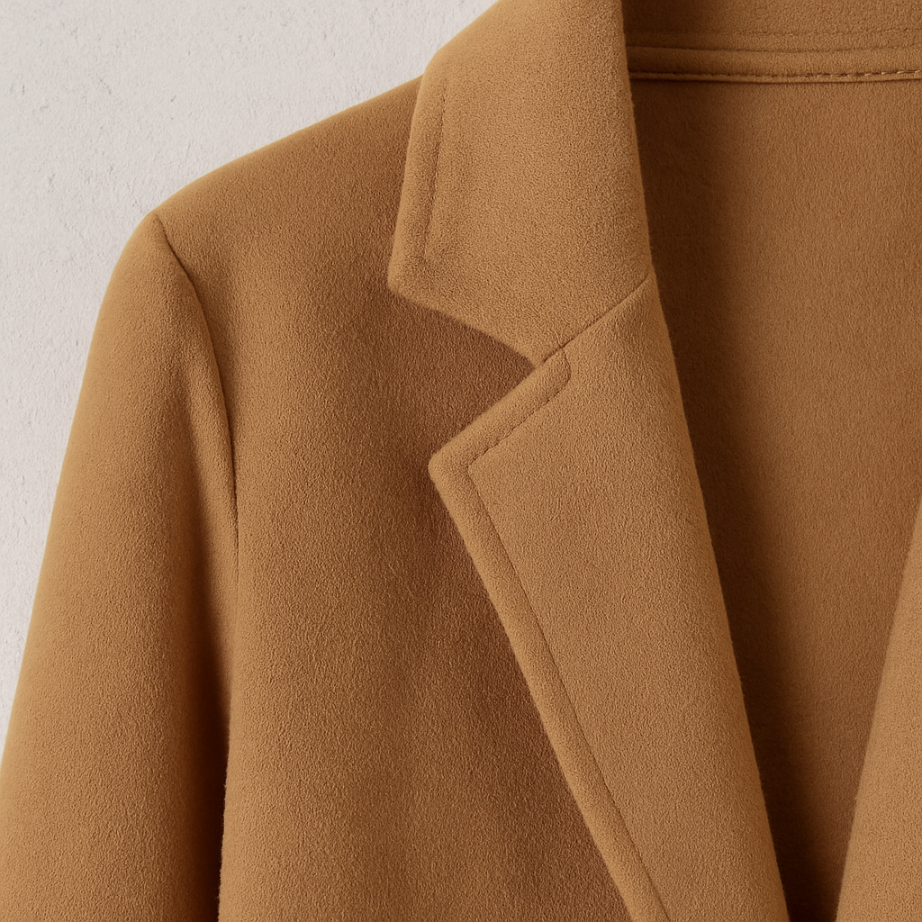 Damen Mantel elegant, Schmaler Wintermantel mit langen Ärmeln für Büro & Alltag