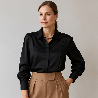 Damen Bluse Vintage, Elegantes Rüschenshirt im romantischen Retro Stil