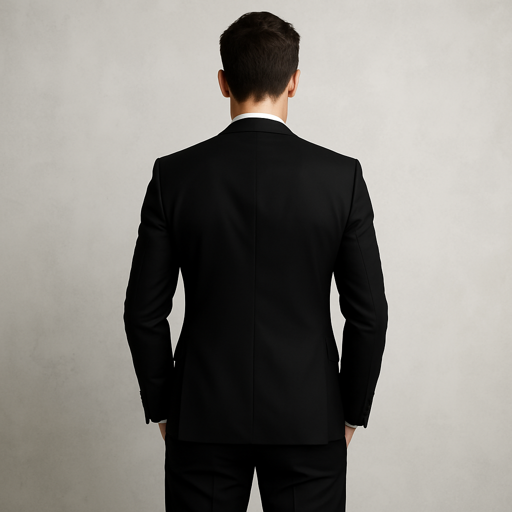 Eleganter Herren Anzug, Slim Fit Business & Hochzeitsanzug aus hochwertigem Stoff