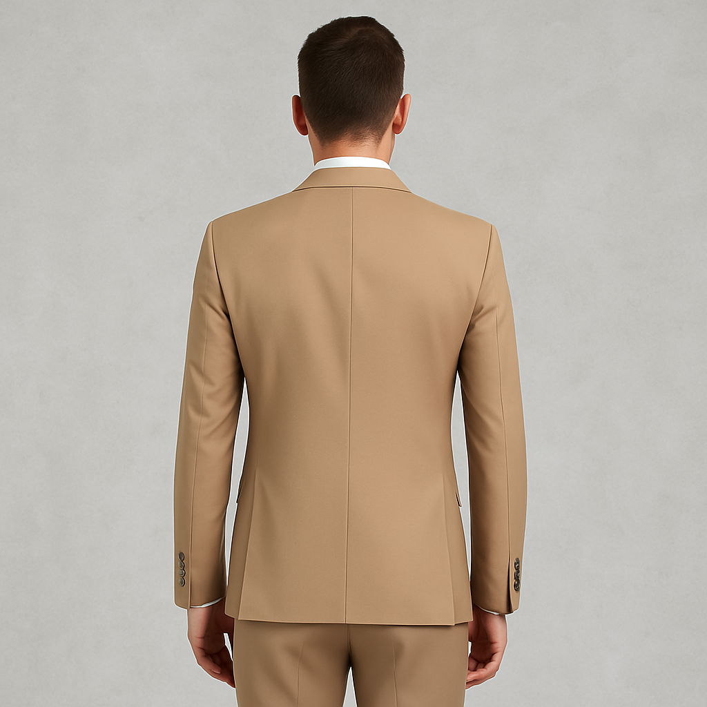 3-teiliger Herren Anzug, Slim Fit Business & Hochzeitsanzug im modernen Stil