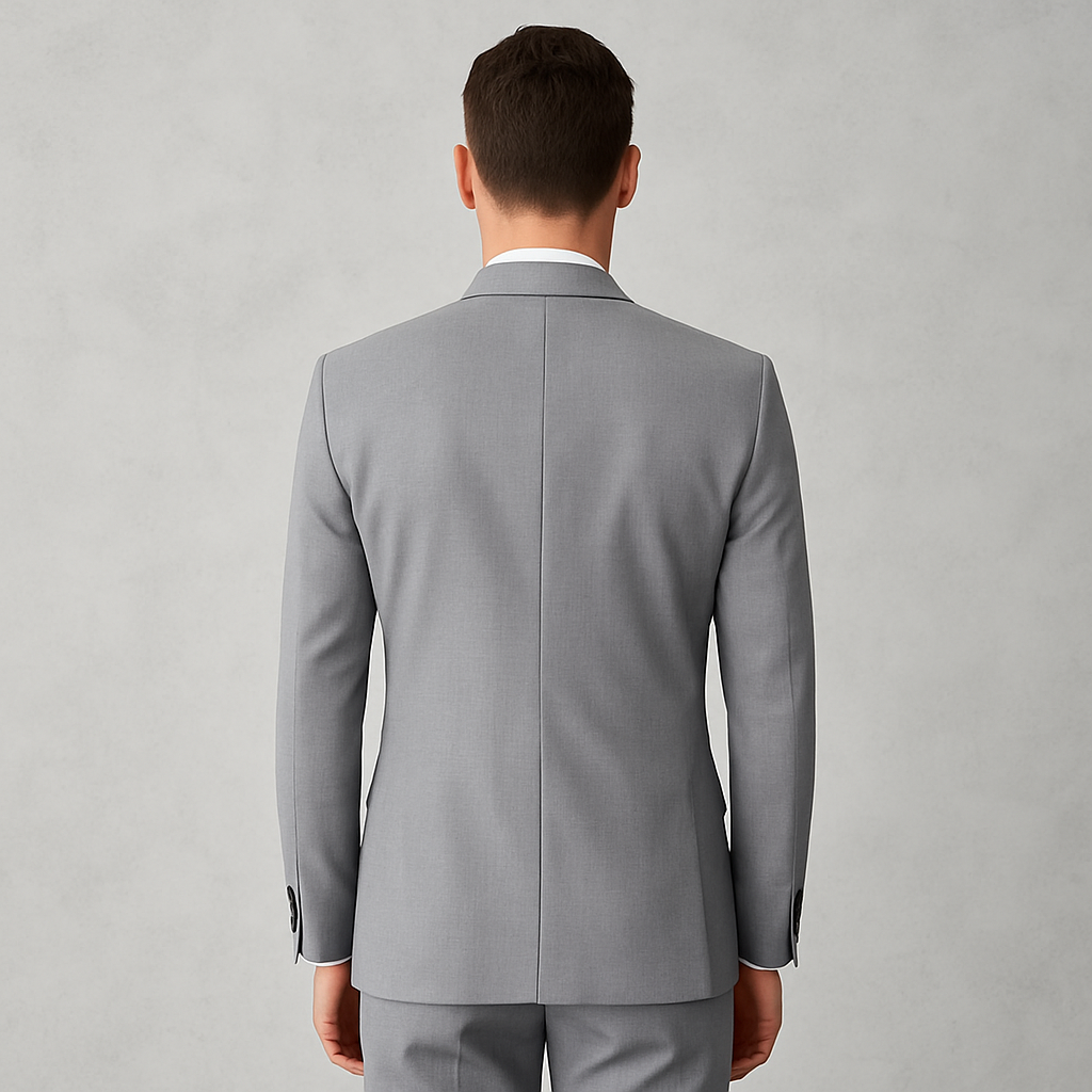 3-teiliger Herren Anzug, Slim Fit Business & Hochzeitsanzug im modernen Stil