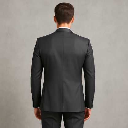 3-teiliger Herren Anzug, Slim Fit Business & Hochzeitsanzug im modernen Stil