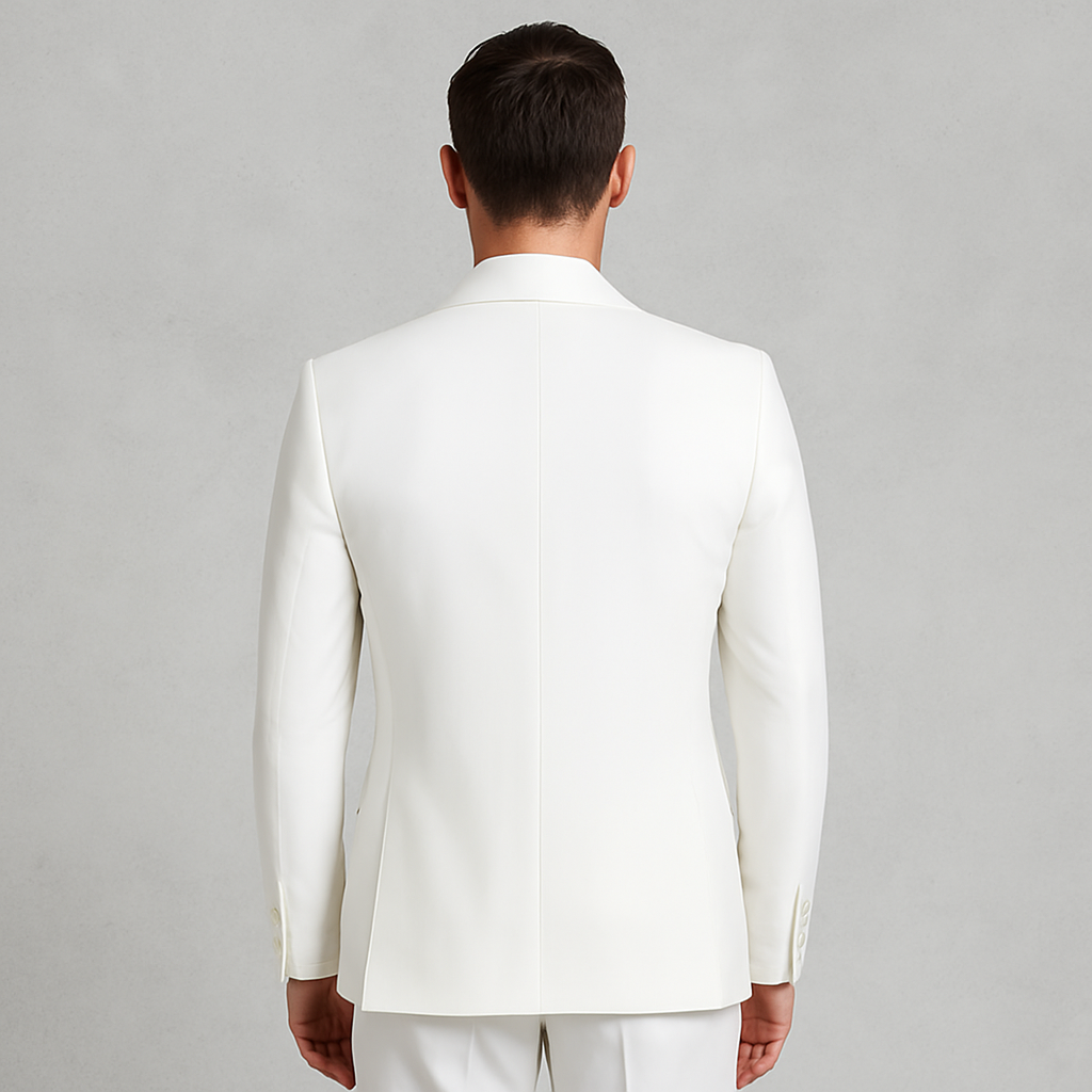 3-teiliger Herren Anzug, Slim Fit Business & Hochzeitsanzug im modernen Stil