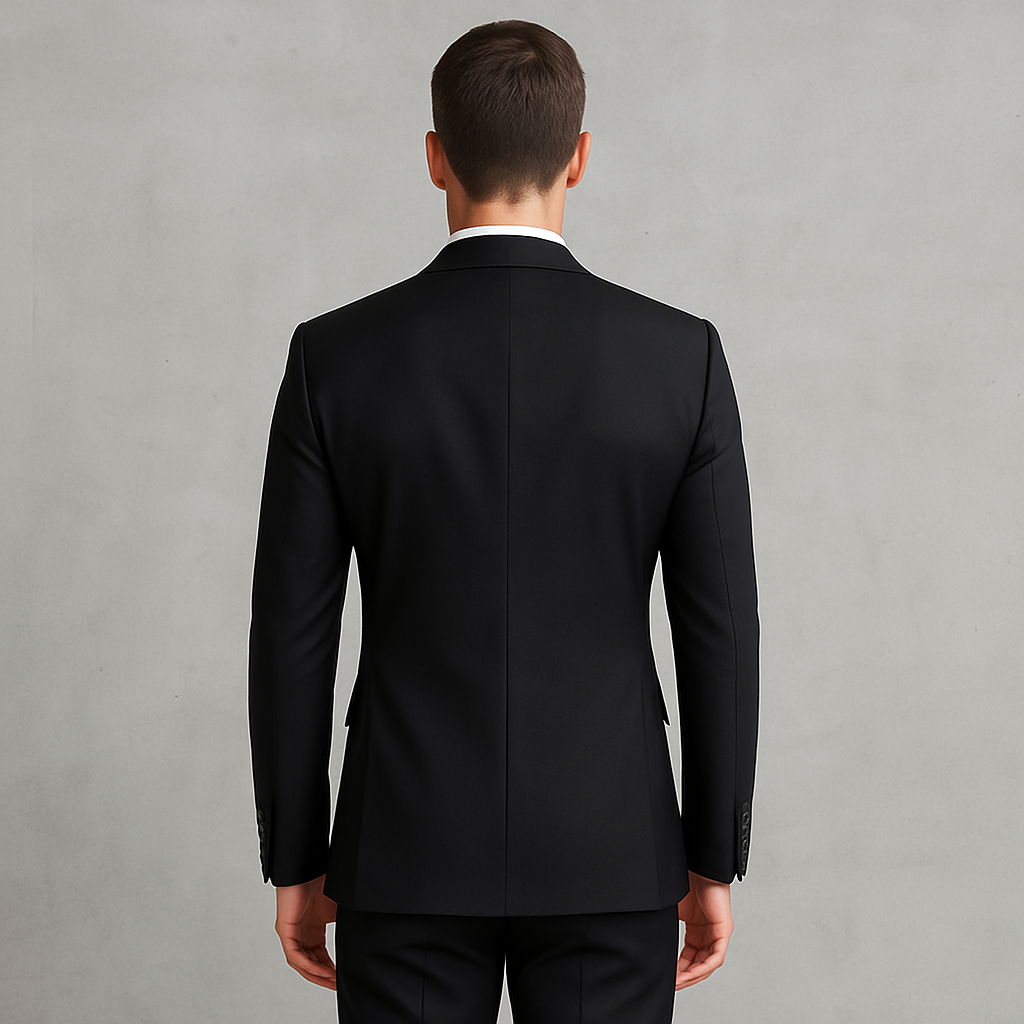 3-teiliger Herren Anzug, Slim Fit Business & Hochzeitsanzug im modernen Stil