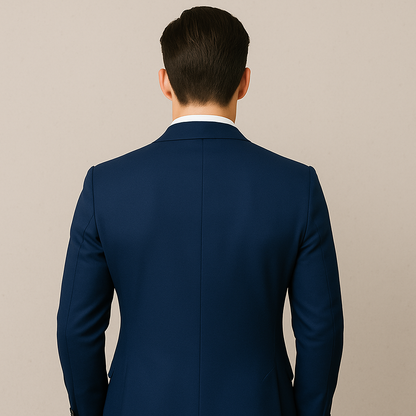 3-teiliger Herren Anzug Übergröße, Eleganter Slim Fit Business & Hochzeitsanzug