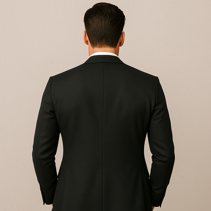 3-teiliger Herren Anzug Übergröße, Eleganter Slim Fit Business & Hochzeitsanzug