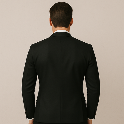 3-teiliger Herren Anzug Übergröße, Eleganter Slim Fit Business & Hochzeitsanzug