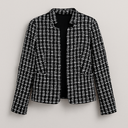 Damen Blazer elegant, Slim Fit Business Blazer für Büro & Meetings