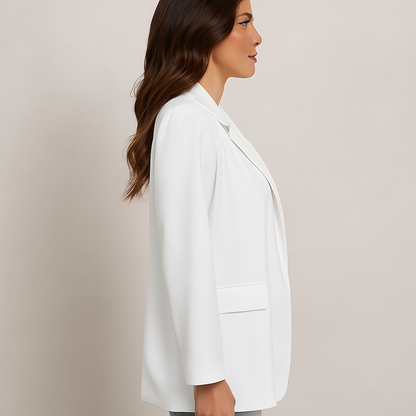 Damen Strickjacke langarm, Elegante Cardigan Jacke im Casual Chic für Büro & Alltag