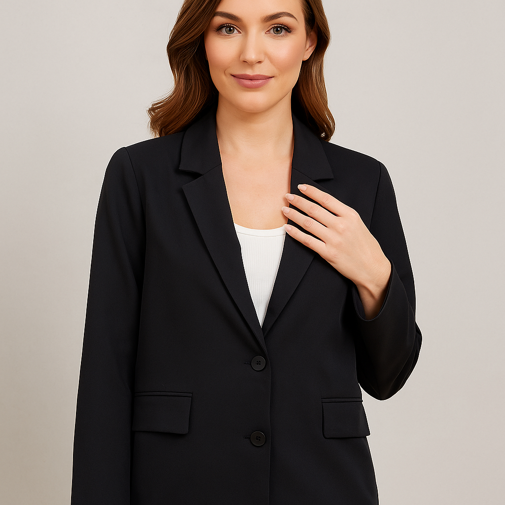 Damen Strickjacke langarm, Elegante Cardigan Jacke im Casual Chic für Büro & Alltag