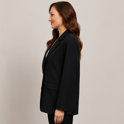 Damen Strickjacke langarm, Elegante Cardigan Jacke im Casual Chic für Büro & Alltag
