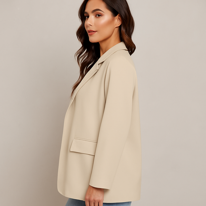 Damen Strickjacke langarm, Elegante Cardigan Jacke im Casual Chic für Büro & Alltag