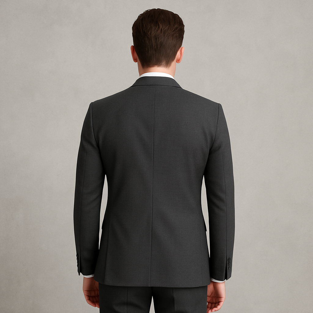 3-teiliger Herren Anzug, Slim Fit Business & Hochzeitsanzug im modernen Stil