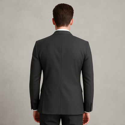 3-teiliger Herren Anzug, Slim Fit Business & Hochzeitsanzug im modernen Stil