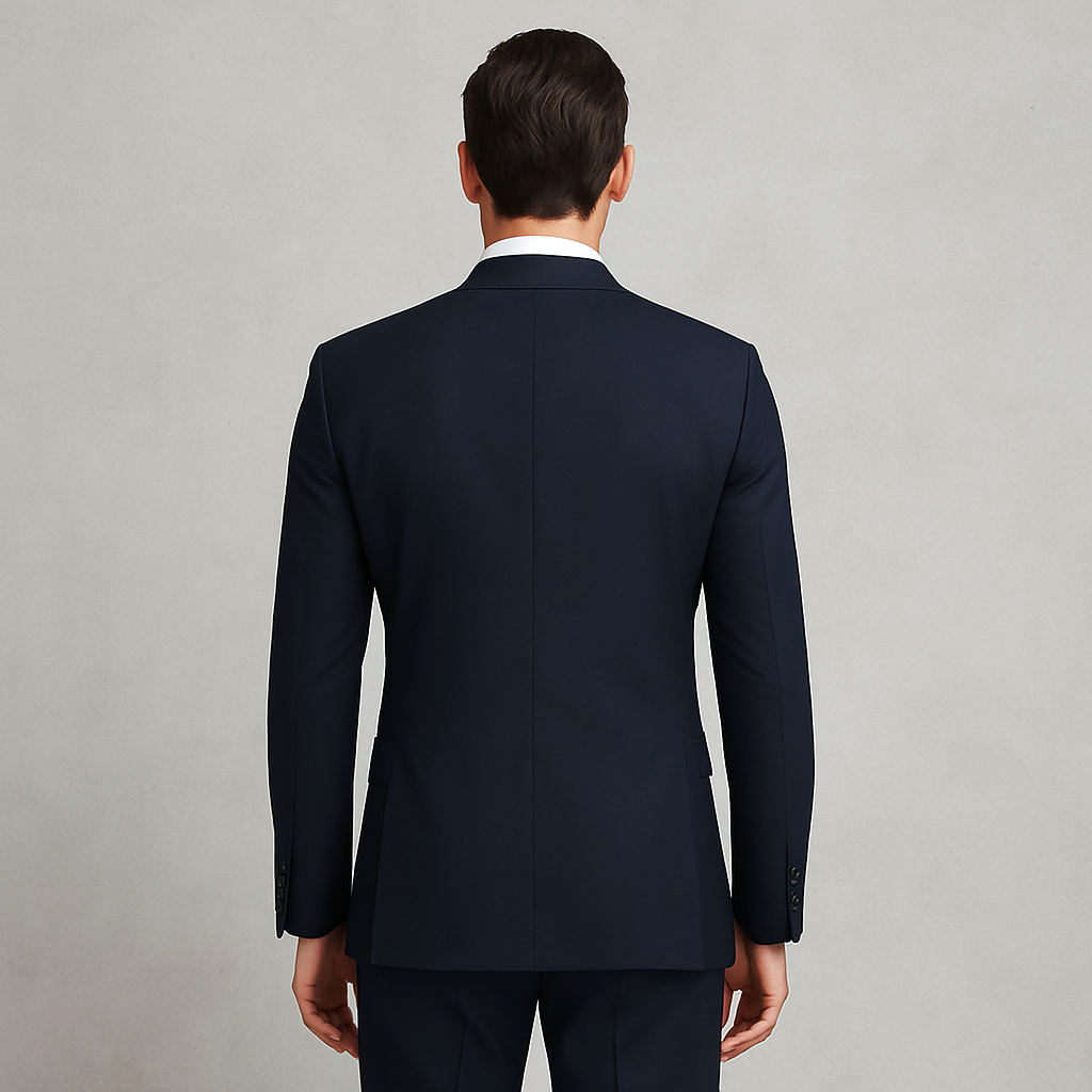 3-teiliger Herren Anzug, Slim Fit Business & Hochzeitsanzug im modernen Stil