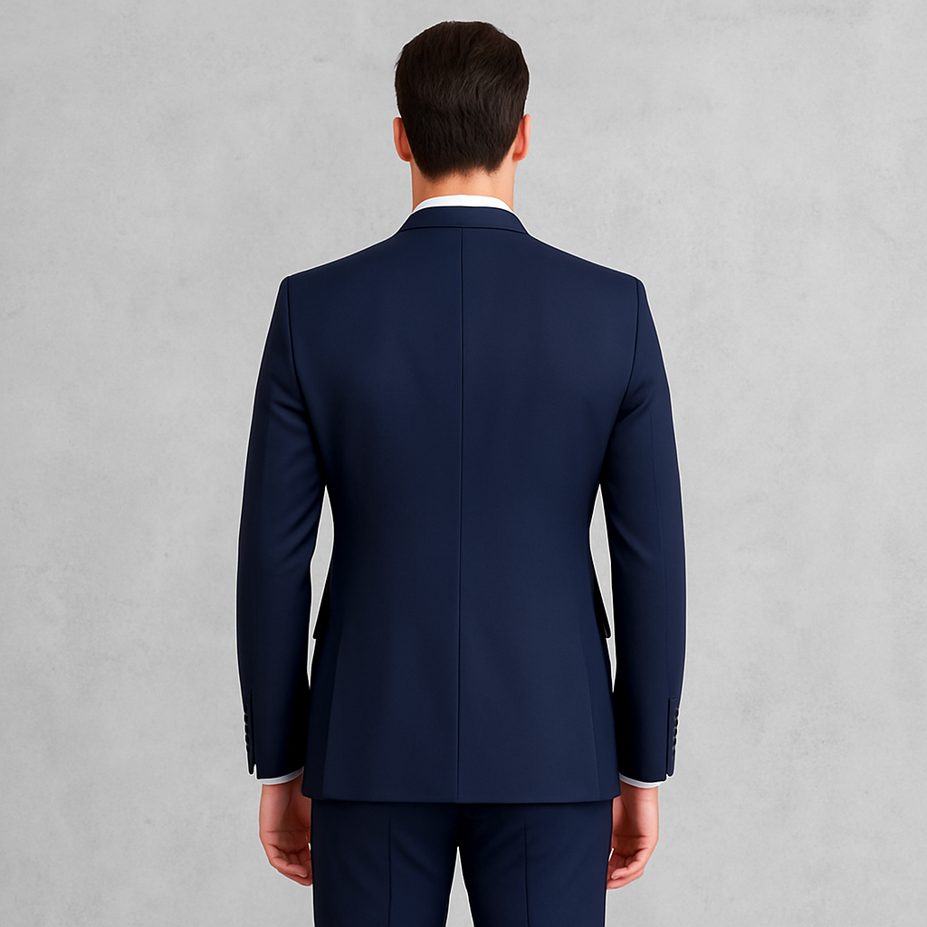 3-teiliger Herren Anzug, Slim Fit Business & Hochzeitsanzug im modernen Stil