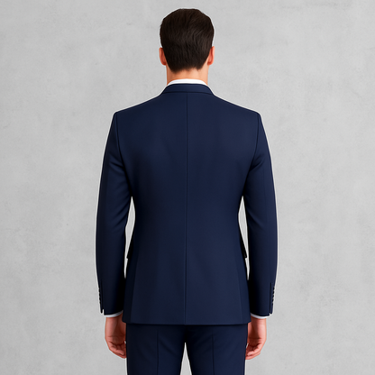 3-teiliger Herren Anzug, Slim Fit Business & Hochzeitsanzug im modernen Stil