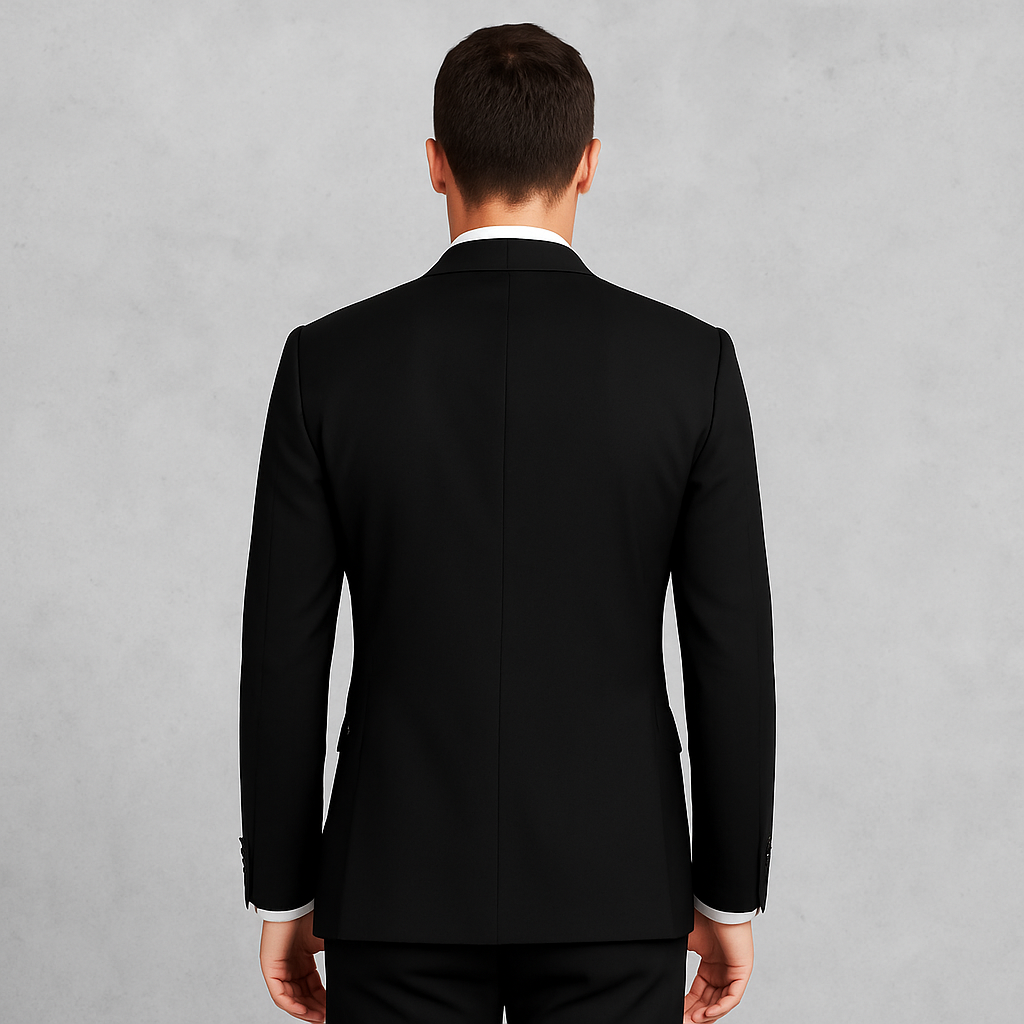 3-teiliger Herren Anzug, Slim Fit Business & Hochzeitsanzug im modernen Stil