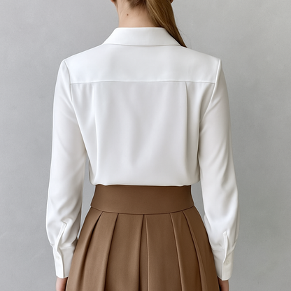 Damen Bluse Vintage, Elegantes Rüschenshirt im romantischen Retro Stil