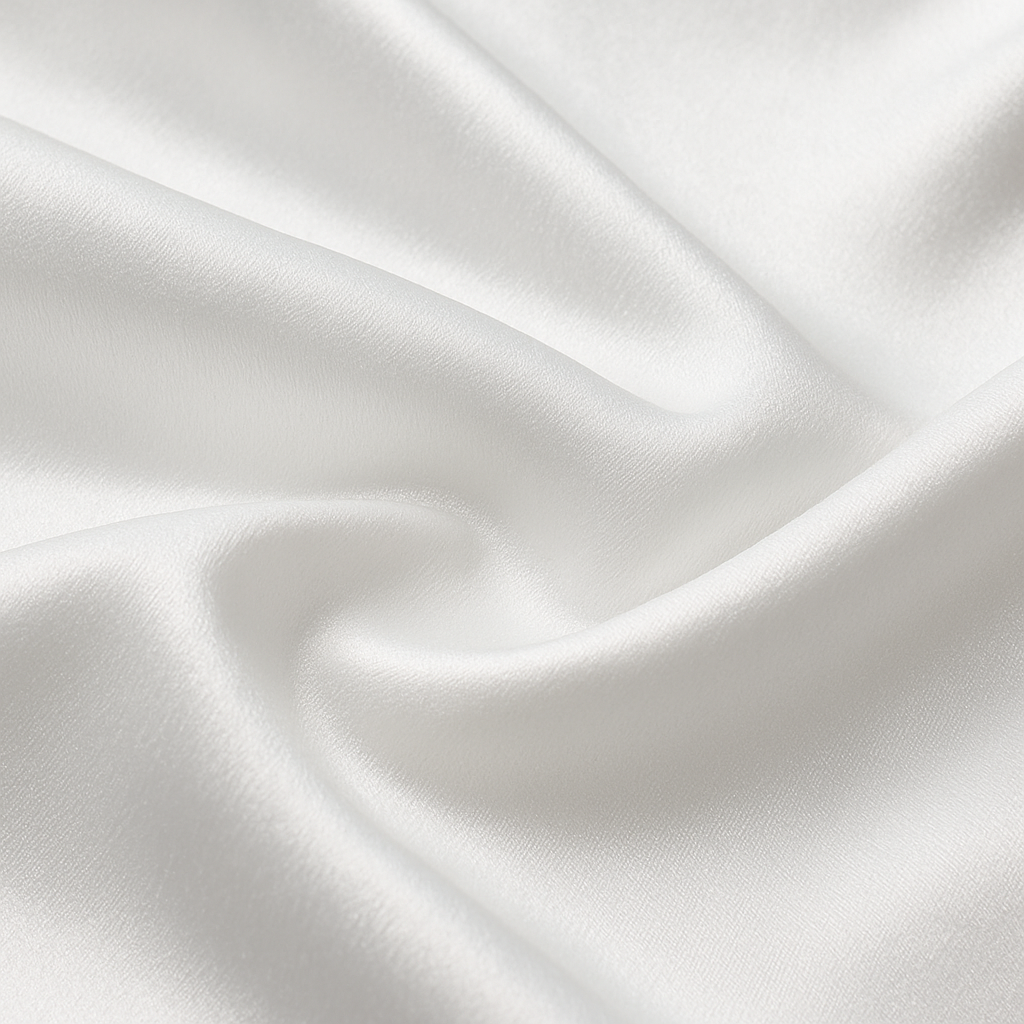 Damen Bluse langarm, Elegante Seidenoptik Bluse für Büro & Abendmode